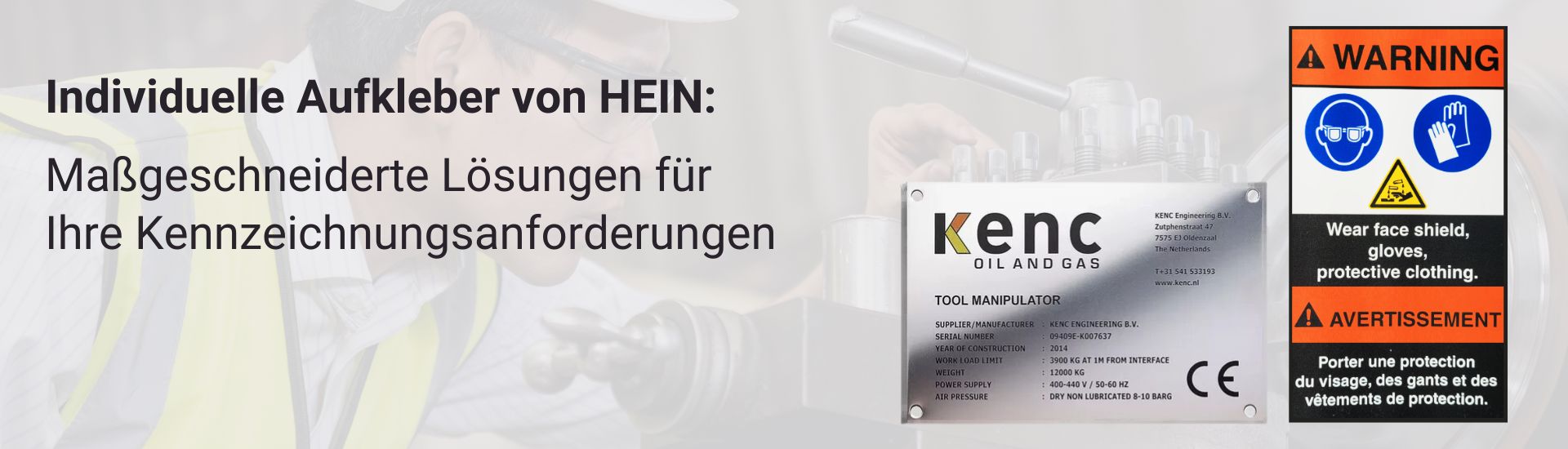 Individuelle Aufkleber von HEIN