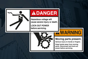 Warnzeichen und Aufkleber gemäß ANSI Z535: Sicherheit durch normgerechte Industriebeschilderung