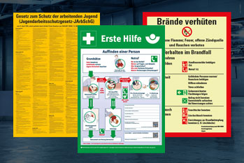 Aushangpflicht im Unternehmen: Warum Aushänge für Arbeitssicherheit unverzichtbar sind