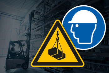 Sicherheitskennzeichnung Gefahrenbereich