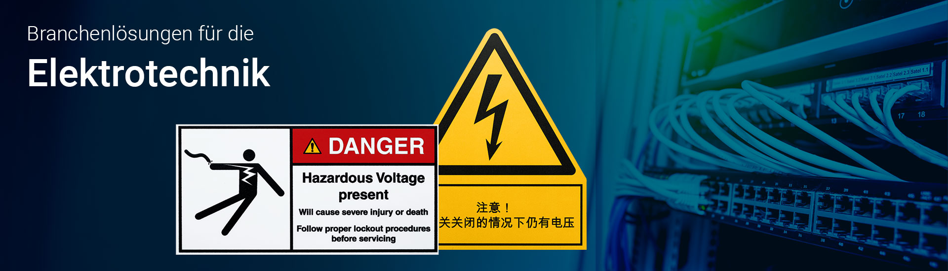 Kennzeichnung in der Elektrotechnik: Hochwertige Branchenlösungen für sichere und effiziente Prozesse