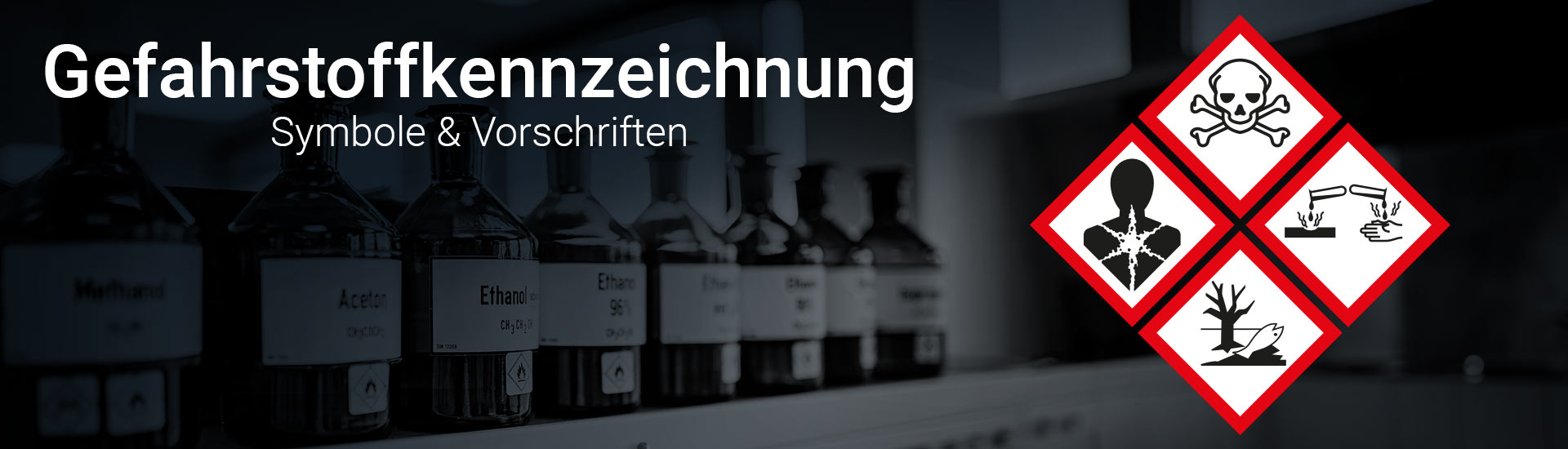 Gefahr erkannt, Gefahr gebannt – Gefahrstoffsymbole im Überblick