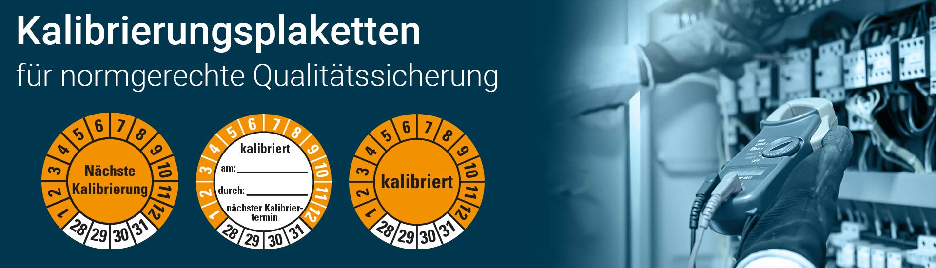 Kalibrierungsplaketten für normgerechte Qualitätssicherung | HEIN