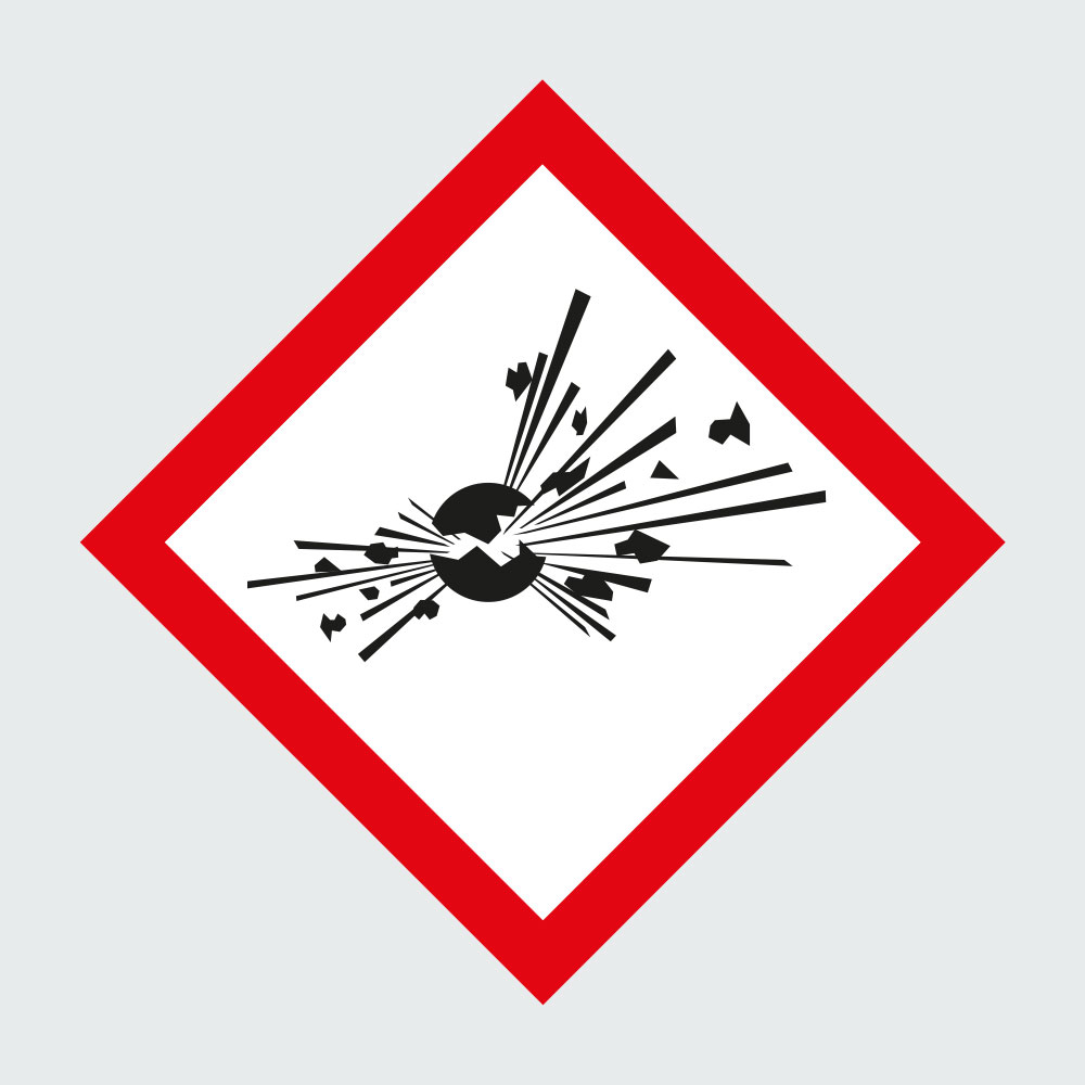 Hauptbild der Kategorie Gefahrstoffkennzeichen GHS01 Explodierende Bombe: Klicken Sie auf das Bild, um zur Produktliste zu gelangen.