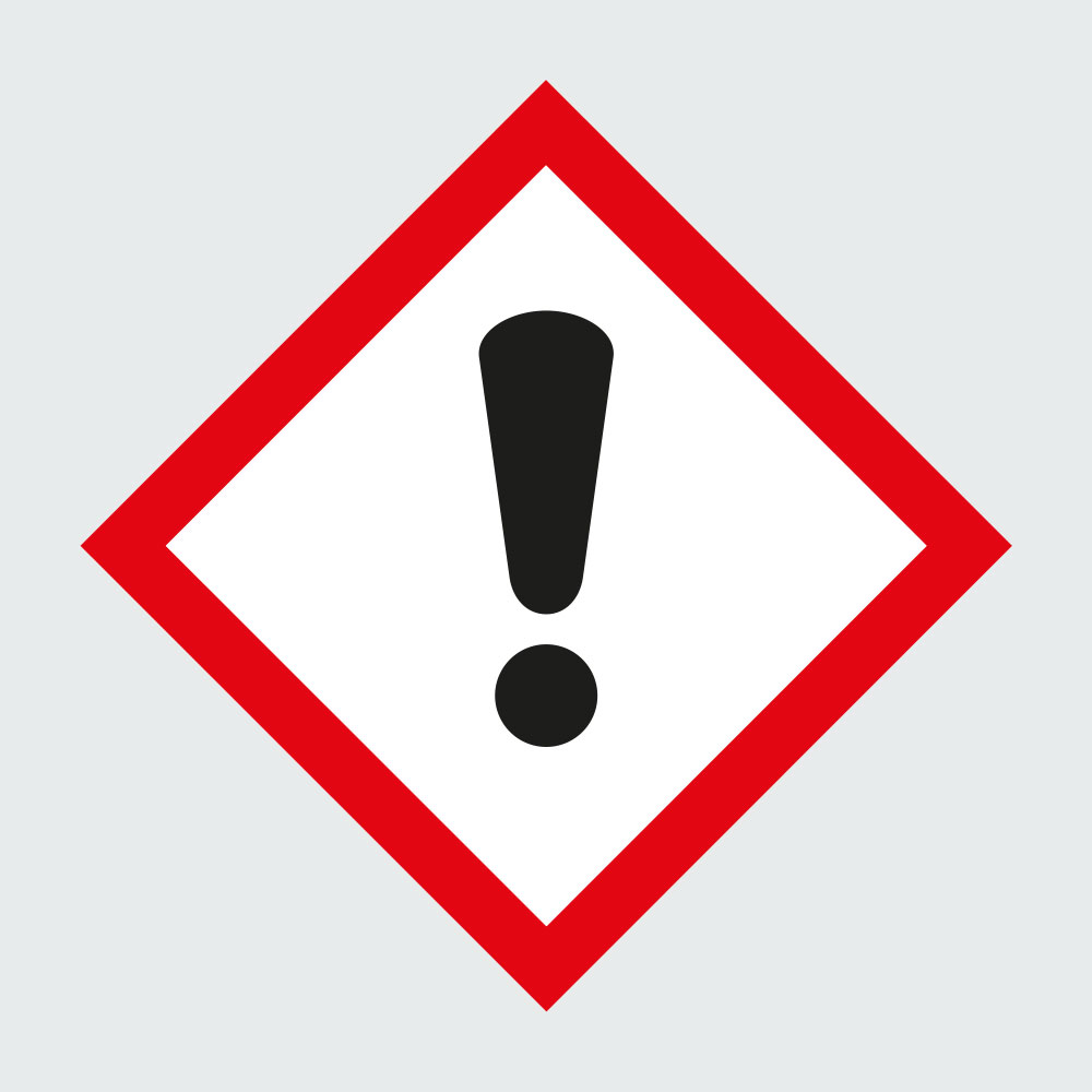 Hauptbild der Kategorie Gefahrstoffkennzeichen GHS07 Ausrufszeichen: Klicken Sie auf das Bild, um zur Produktliste zu gelangen.
