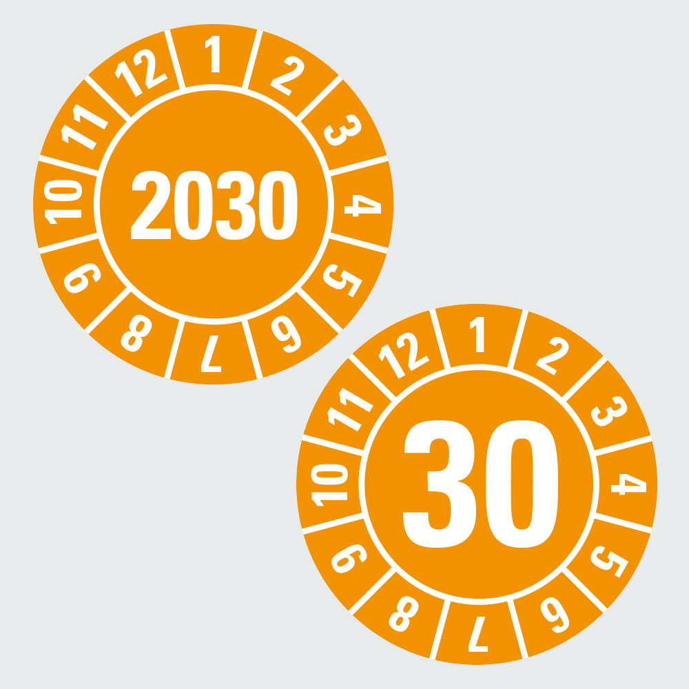 Hauptbild der Jahresprüfplaketten 2030: Klicken Sie auf das Bild, um zur Seite des Vaterartikels zu gelangen.