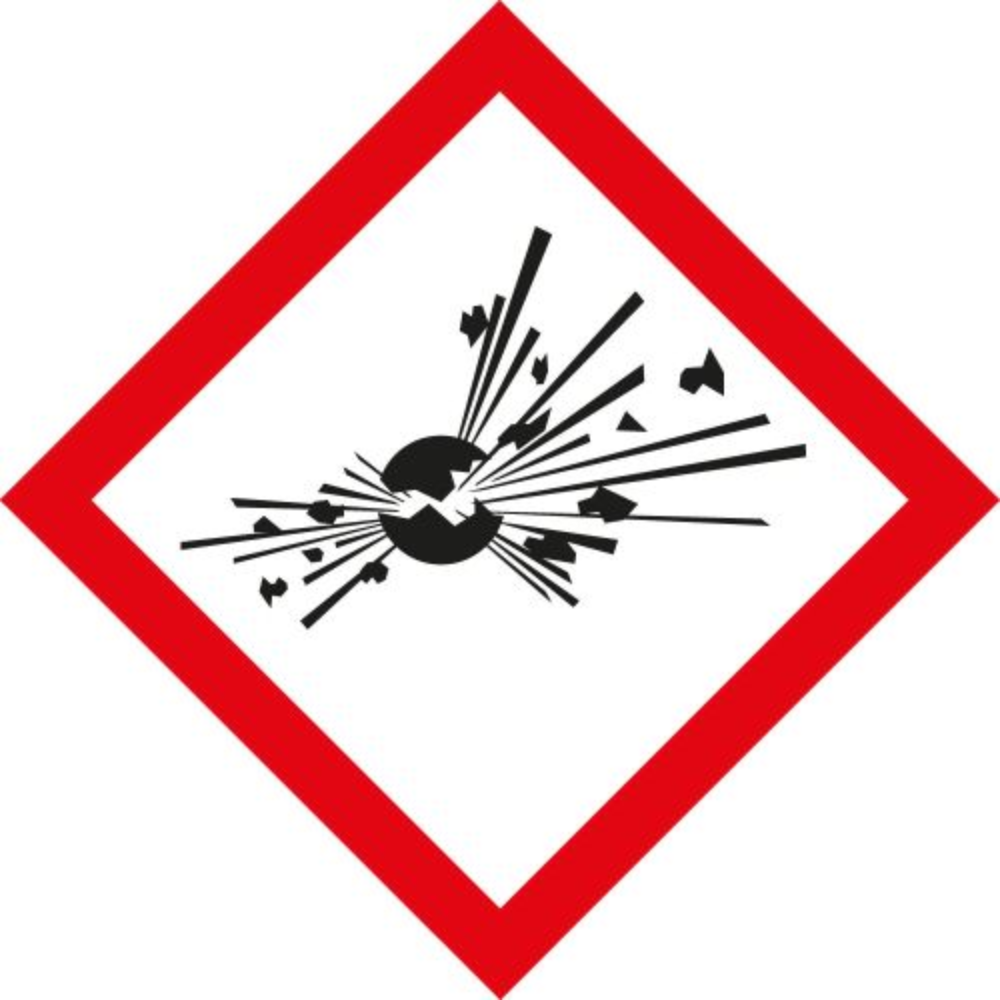 Symbol Explodierene Bombe GHS