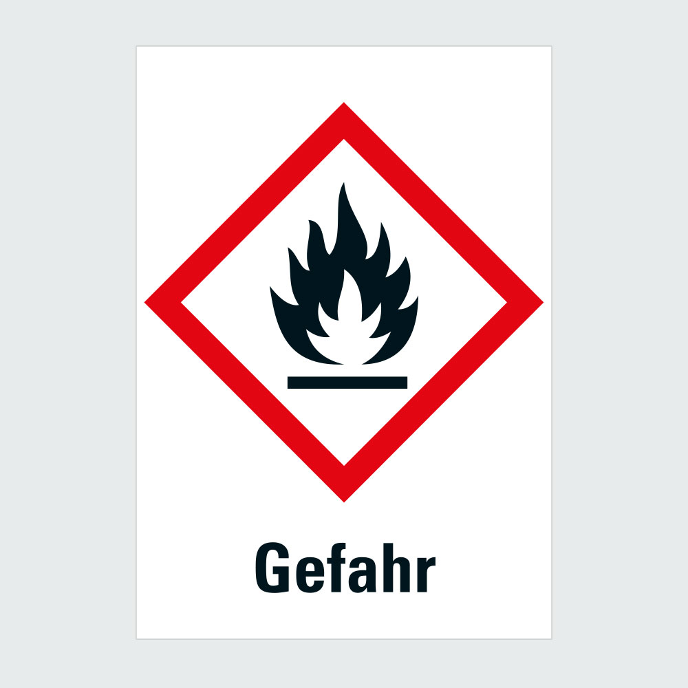 Hauptbild der Kategorie Gefahrstoffkennzeichen mit Signalwort: Klicken Sie auf das Bild, um zur Produktliste zu gelangen.