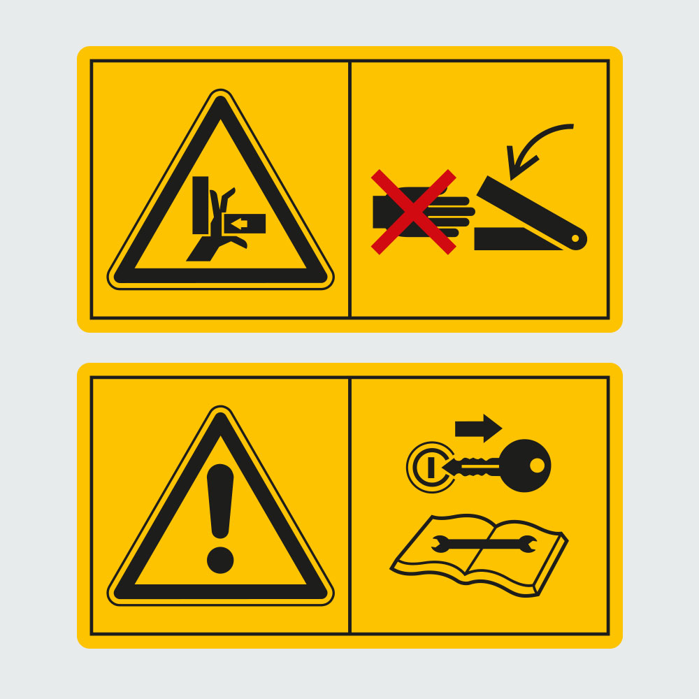 Hauptbild der Kategorie Sicherheitszeichen nur mit Symbol: Klicken Sie auf das Bild, um zur Produktliste zu gelangen.