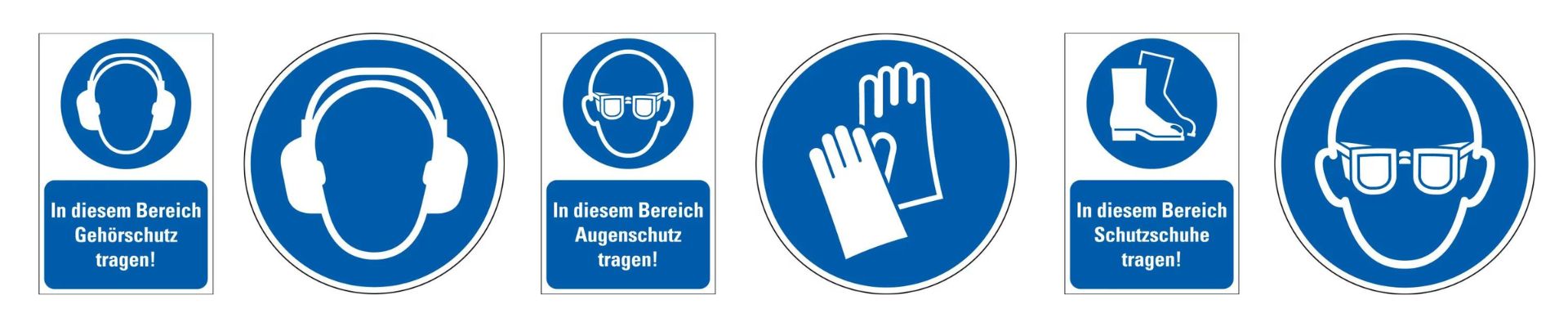 Gebotszeichen Sortiment