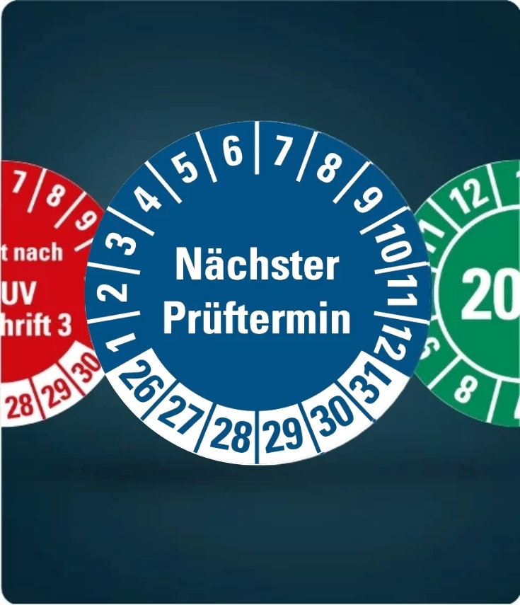 Pr&uuml;fplaketten f&uuml;r jeden Bedarf