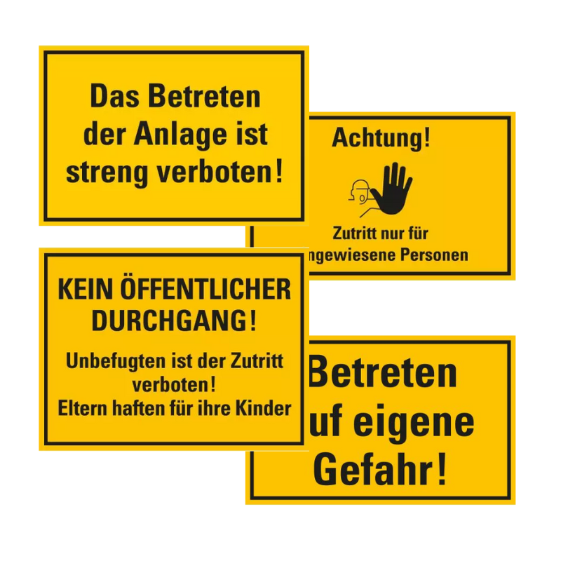 Betreten verboten