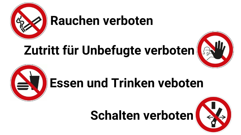 Verbotszeichen